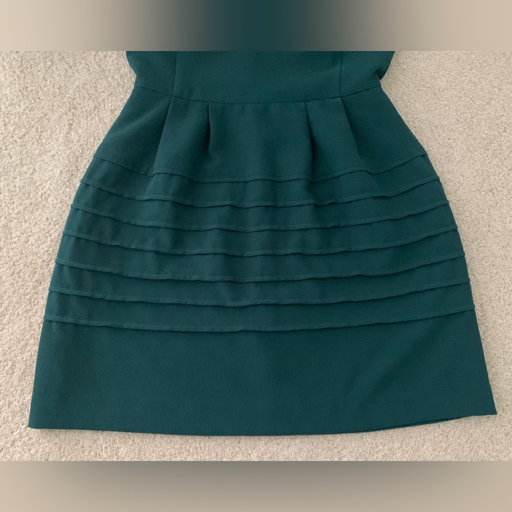 Madewell Midnight Green Sleeveless Dress - Picture 6 of 11